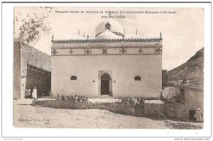 algerie - mosquée élevée en mémoire du marabout sisi mohammed belkacem d'el amel près bou saada