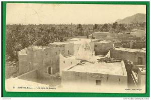 cpa   ALGERIE  -   BOU  SAADA  -  un coin  de l'oasis      ...............LMG6