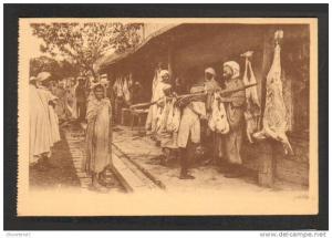 Algérie - Bou-Saada - Une Boucherie indigène