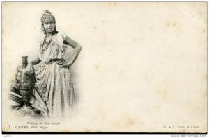 ALGERIE / BOU-SAADA / FILLETTE - NON ECRITE ‹(•¿• )›