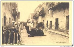 BOU - SAADA - Rue Rouville , trés bon état ( voir scan )