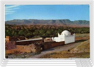 ( algérie ) BOU-SAADA le tombeau de dinet