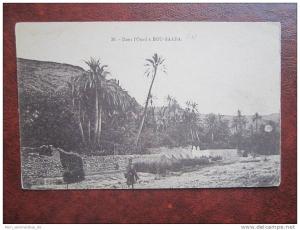 Bou Saada Dans l´ Qued Algerien CPA AK