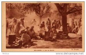 ALGERIE -  BOU - SAADA Jour de marche ,agenda P.L.M 1930.