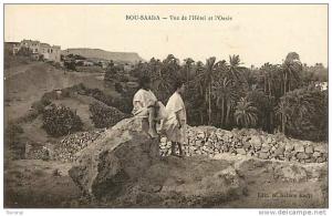 Fev13 174 Bou-Saada  -  Vue de l´Hôtel  -  Oasis