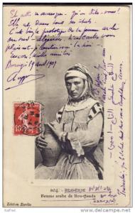 FEMME ARABE DE BOU SAADA.