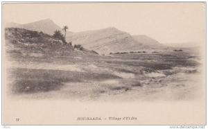 BOU SAADA ...VILLAGE D EL DIA