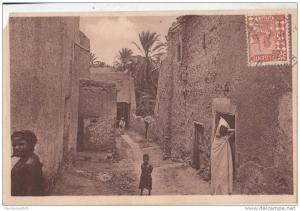 BR46301 Bou saada une rue arabe    2 scans