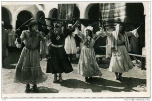 BOU-SAADA - CITE DU BONHEUR - LES OULEDS NAILS ORIGINALE D'EPOCA 100%