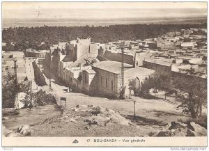 BOU SAADA  - ALGERIE -  Une vue générale de la ville  -  231212