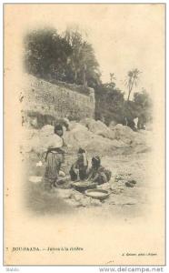 JUDAISME - ALGERIE - BOU-SAADA - JUIVES A LA RIVIERE - EDITION GEISER N°7