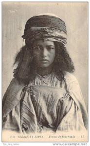 Egyptian Types and Scenes - Femme de Bou-Saada