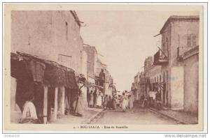 BOU SAADA  RUE DE ROUVILLE - ECRITE EN 1933 - 2 SCANS -
