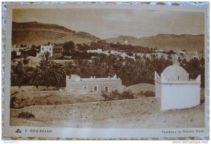 CPA ALGERIE 2. BOU SAADA TOMBEAU DU PEINTRE DINET