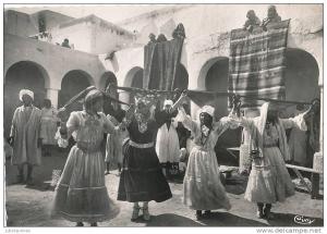 BOU SAADA ALGERIE CITE DU BONHEUR DANSE DES OULED NAILSCPSM BON ETAT