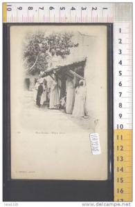 VA3298 ALGERIA BOU-SAADA PLACE PEIN COSTUMI FOLKLORISTICI FOLCLORISTICI