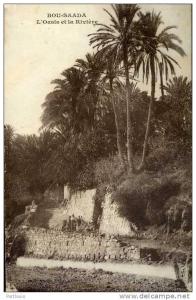 BOU SAADA OASIS ET RIVIERE ANNEES 20