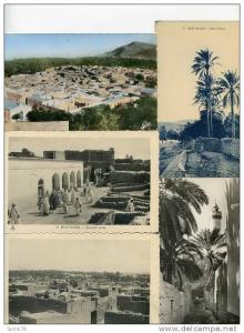 LOT de 15 CPA / CPSM  - ALGERIE - BOU SAADA - SUD ALGERIEN - LA CITE DU BONHEUR - ttes Scannées