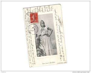 9768      FEMME DE BOU  SAADA  circulée  1909