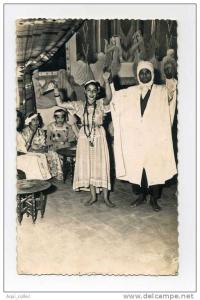 ALGERIE BOU-SAADA -  Cité du Bonheur  - Le Salon de Danses - Danses Ouled-Naïls