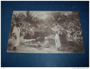 Bou Saada - Gourbi arabe - animée  enfants - Combier - circulée - L100