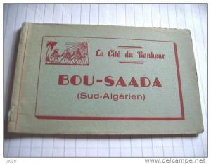 Algérie Algerien Bou-Saada  Carnet Détachables10 Cartes Postales Map Booklet  Old