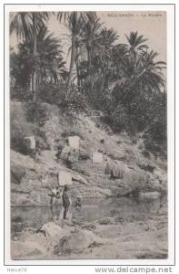 ALGERIE -  BOU-SAADA - la Rivière