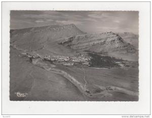 Algérie Bou Saada vue aérienne Oasis d' Ain Eddiss belle carte dentelée