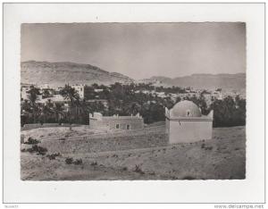 Algérie Bou Saada cité du bonheur vue de l' Oasis Bâtiments belle carte dentelée