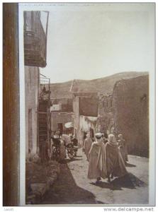 ALGERIE - BOU-SAADA - en descendant la rue COUMES - CPA n°39