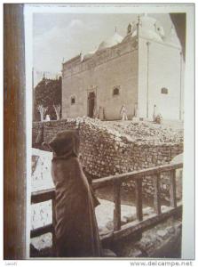 ALGERIE - EL-HAMEL , près de BOU-SAADA - la Zaouïa d'EL-HAMEL vue de desous une arcade - CPA n°32