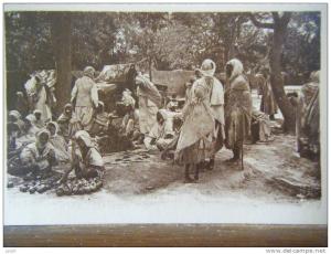 ALGERIE - BOU-SAADA - le petit marché - CPA n°25