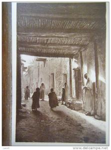 ALGERIE - BOU-SAADA - une rue couverte dans le village arabe - CPA n°24