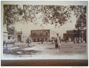 ALGERIE - BOU-SAADA - place du colonel PEIN - CPA n°21