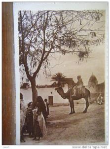 ALGERIE - BOU-SAADA - entrée du village