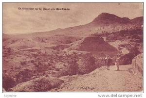 ALGERIE - près BOU SAADA - en débouchant sur EL HAMEL - cliché prouho - d4 824