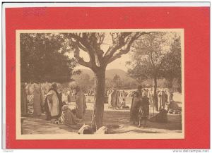 BOU SAADA cpa animée Un Coin du Marché              26 Edit R Prouho