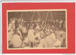 BOU SAADA cpa animée Danses d ' Oueds            28 Edit R Prouho