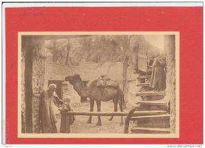 BOU SAADA cpa animée Un Foudouck          30  Edit R Prouho