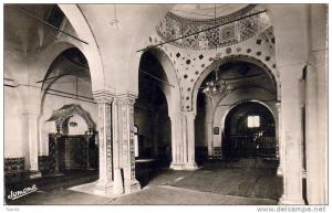 ALGERIE  BOU-SAADA Intérieur de la Mosquée