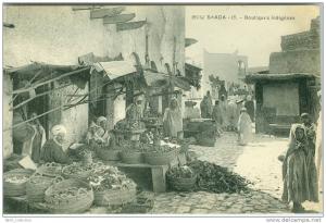 BOU-SAADA - Boutiques Indigènes