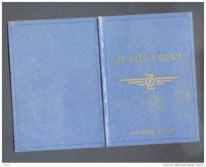 aviation carte 1959 aéro-club d'OUENZA-BAYAD (Bône) Algérie