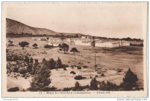 CPA ALGERIE OUENZA Les Mines Vielle Citée