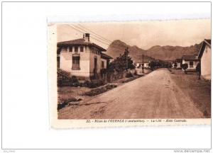 ALGERIE Ouenza Mines, Cité, Allée Centrale, Corons, ed EPA 22, 1939