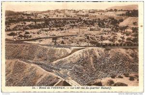 Mines  de  l,OUENZA  --- la Cité  vue du quartier Hallatif