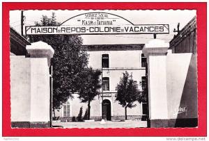 E-Algerie-220P127 COLLO, colonie de vacances, service social de l'armée Kasr et tamania, BE