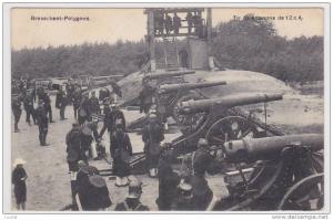 Brasschaet Polygone - Brasschaat - Schieten, 4 kanonnen 12 c A -1914 - Uitg. Collo