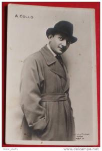 cartolina d´epoca Alberto Collo attore di cinema