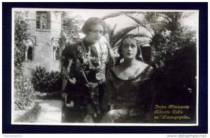 Cartolina Cinema - Italia Almirante - Alberto Collo