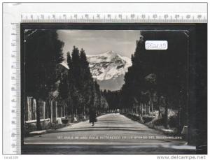 S62289 OULX ULZIO VIALE PITTORESCO COLLO SFONDO DEL ROCCIAMELONE